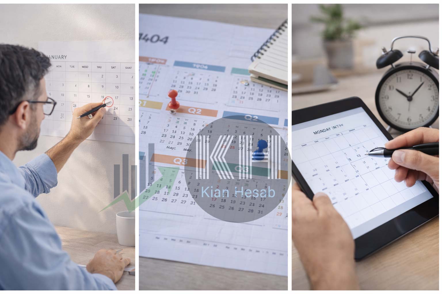 جدول زمان‌بندی ارسال معاملات فصلی ۱۴۰۴