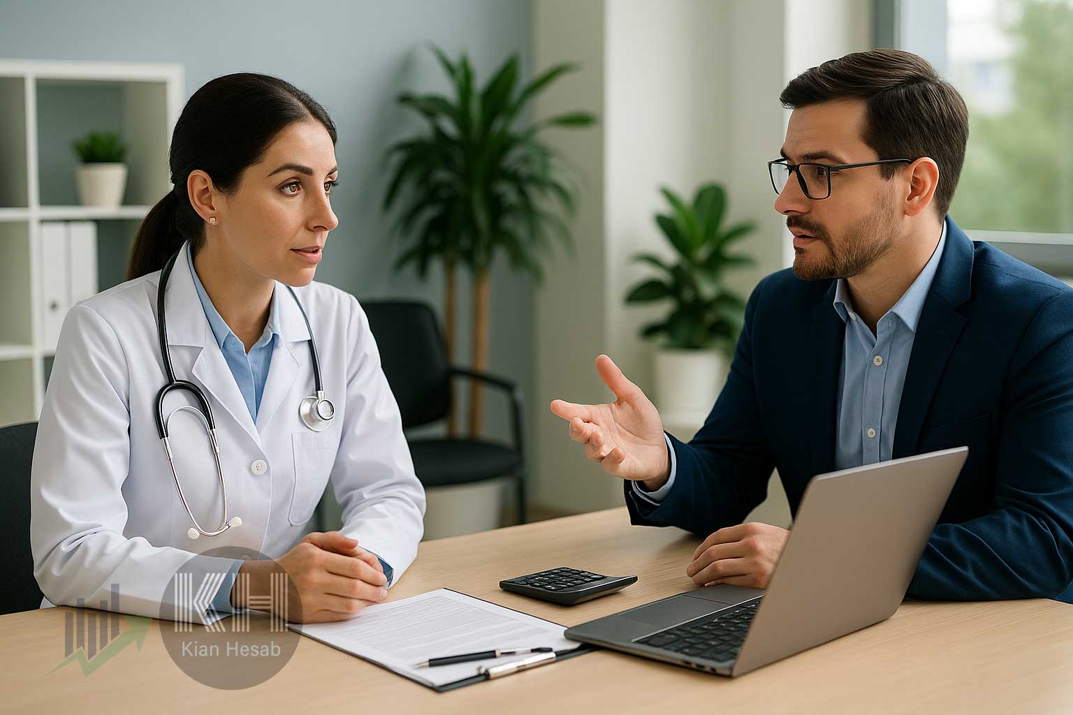 کیان حساب مشاوره مالیاتی ویژه پزشکان