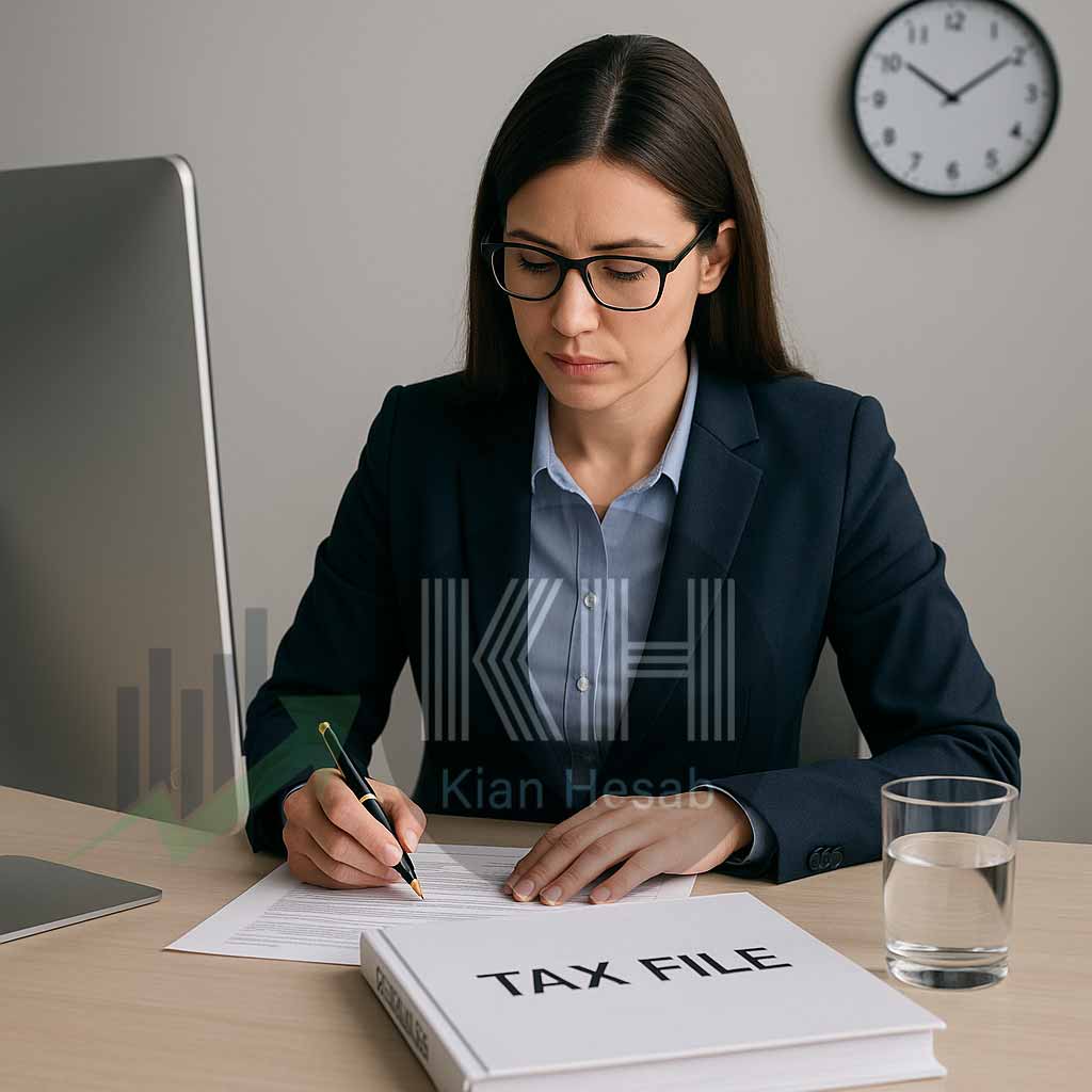 تکمیل پرونده مالیاتی تا گام 4